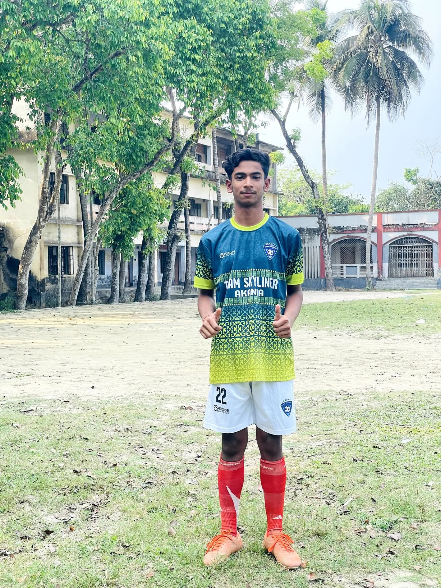 অজয় দাস — জার্সি নাম্বার 22