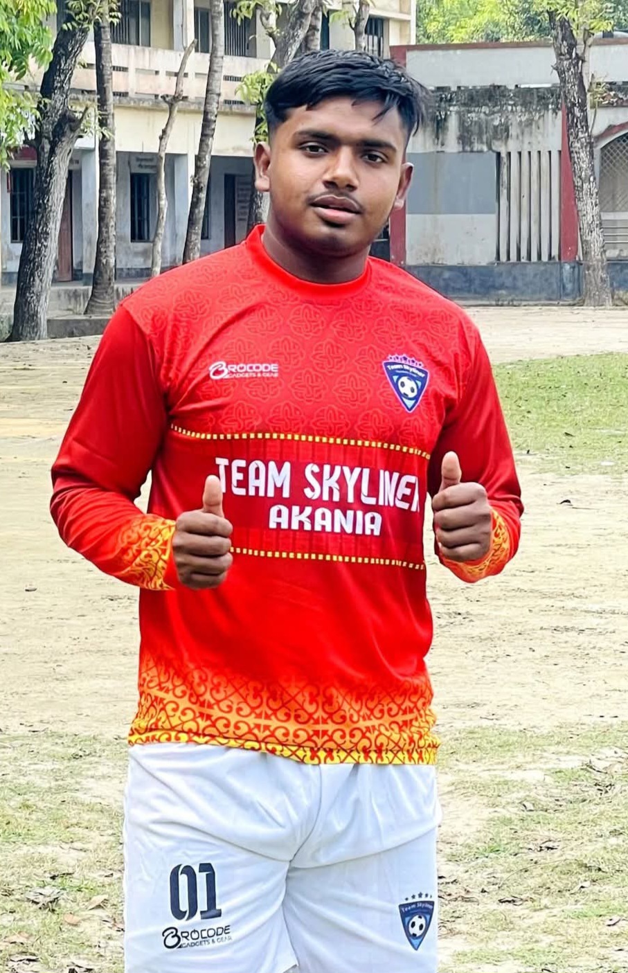 আরাফাত পাটোয়ারী — জার্সি নাম্বার 01